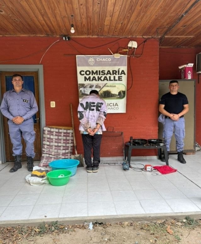 Makall&eacute;: esclarecieron dos robos y detuvieron a un hombre que ten&iacute;a restricci&oacute;n de acercamiento