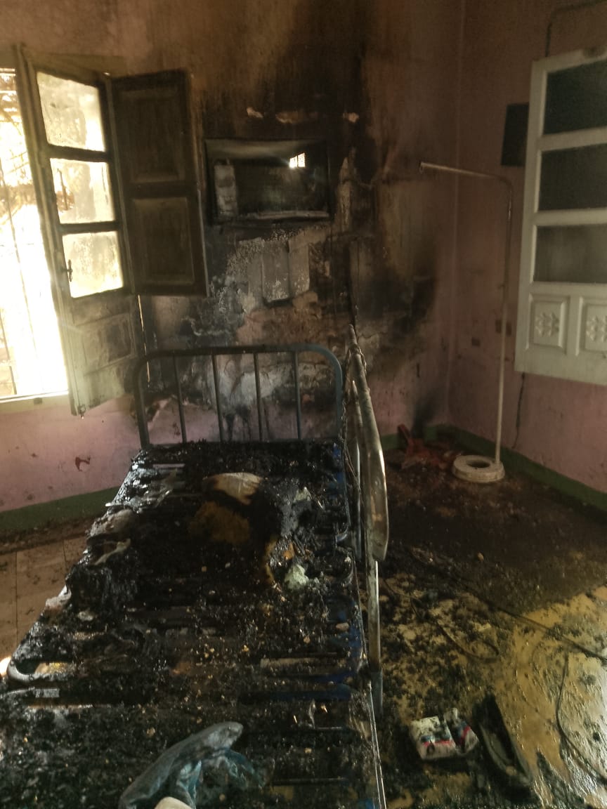 Incendio en barrio Agrícola de Makallé: solo se registraron daños materiales