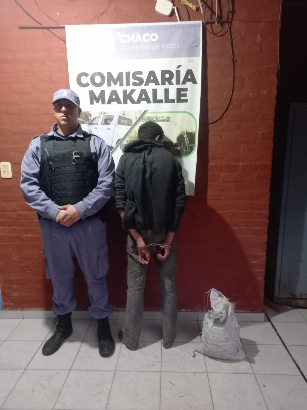 Demorado en Makallé por ingresar a propiedad ajena y sustraer nueces