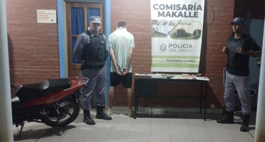 Detenido en la Fiesta de la estudiantina por narcomenudeo en Makallé