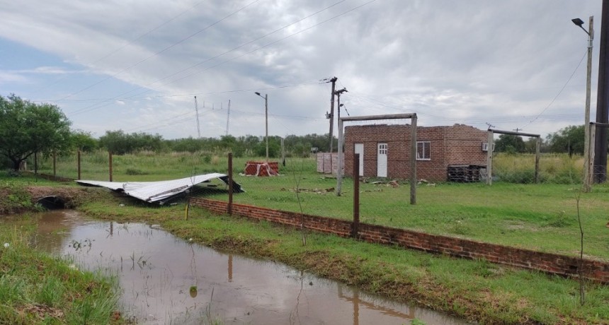 Lluvias con tormenta en Makallé