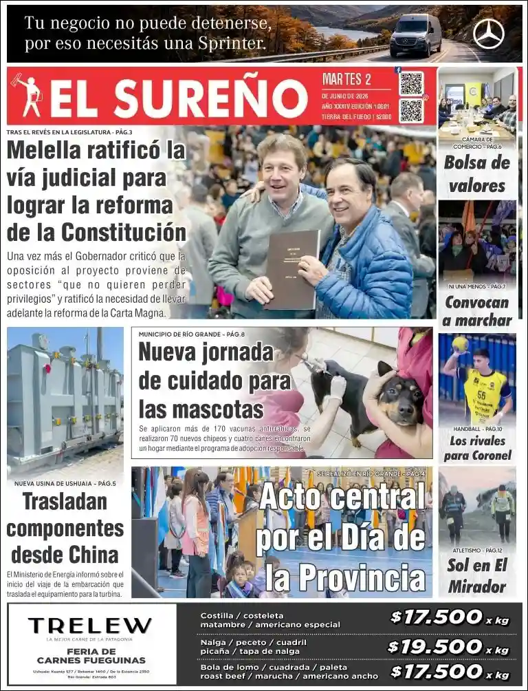 Estudios Max | MAKALLÉ DIGITAL - Tapa del diario El Sureño